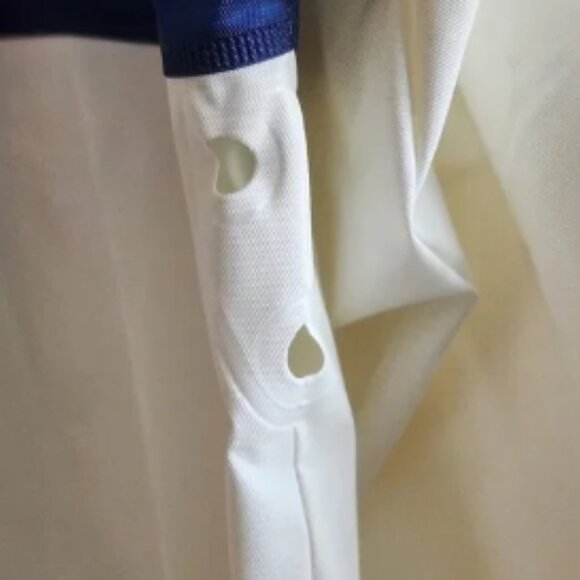 Vtg 1991 Chicago Cubs Jacket Mens XL Blue White MLB Baseball Rain Windbreaker - Picture 4 of 8